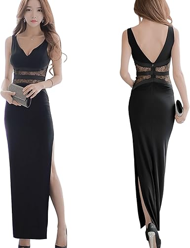 D&G ブラック ボディコン 24/36 ワンピース D&G ブラック ボディコン 24/36 ワンピース Amazon.co.jp